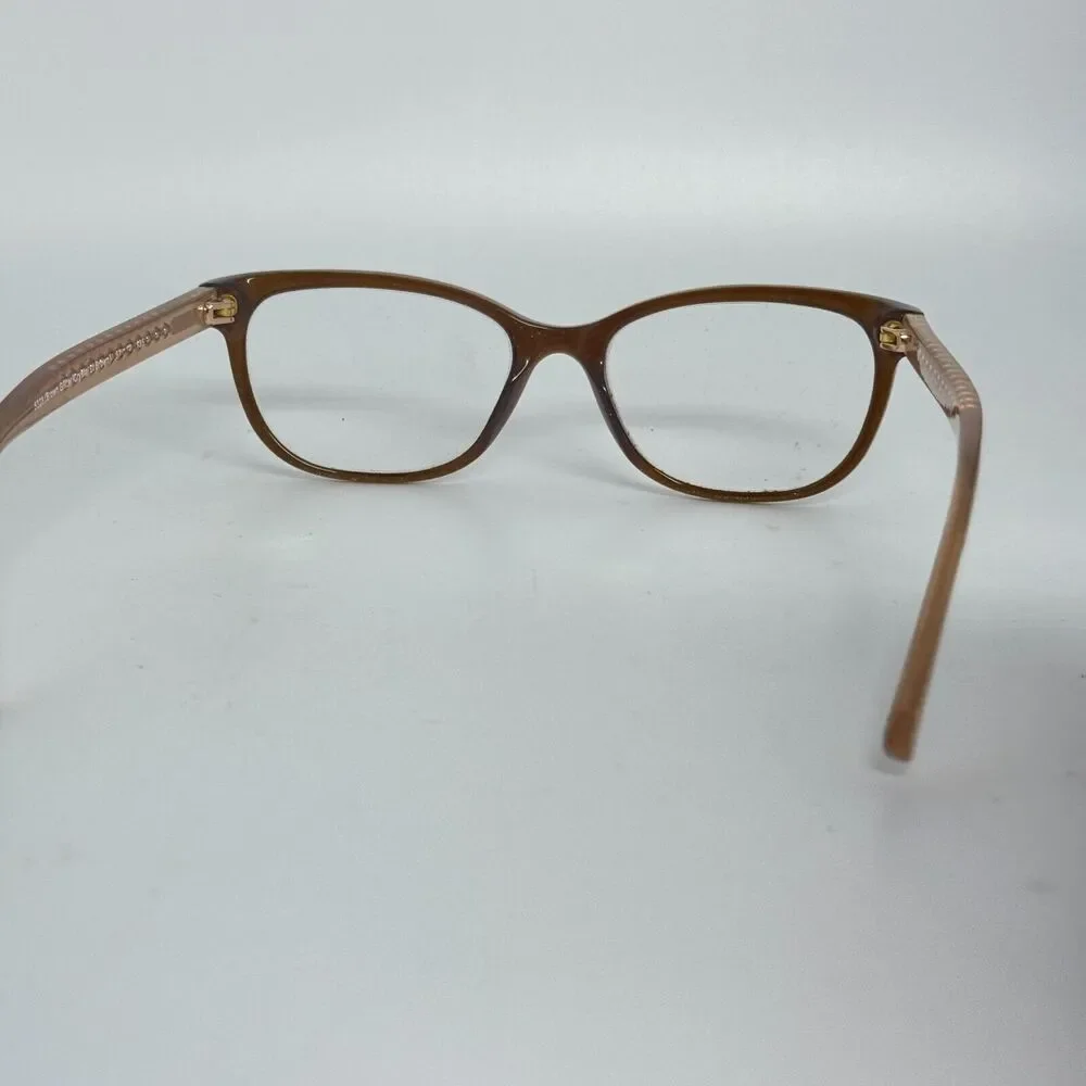 Coach‎ New York HC6072 5328 Brown Crystal 52-17-135 Eyeglasses Frame H15965